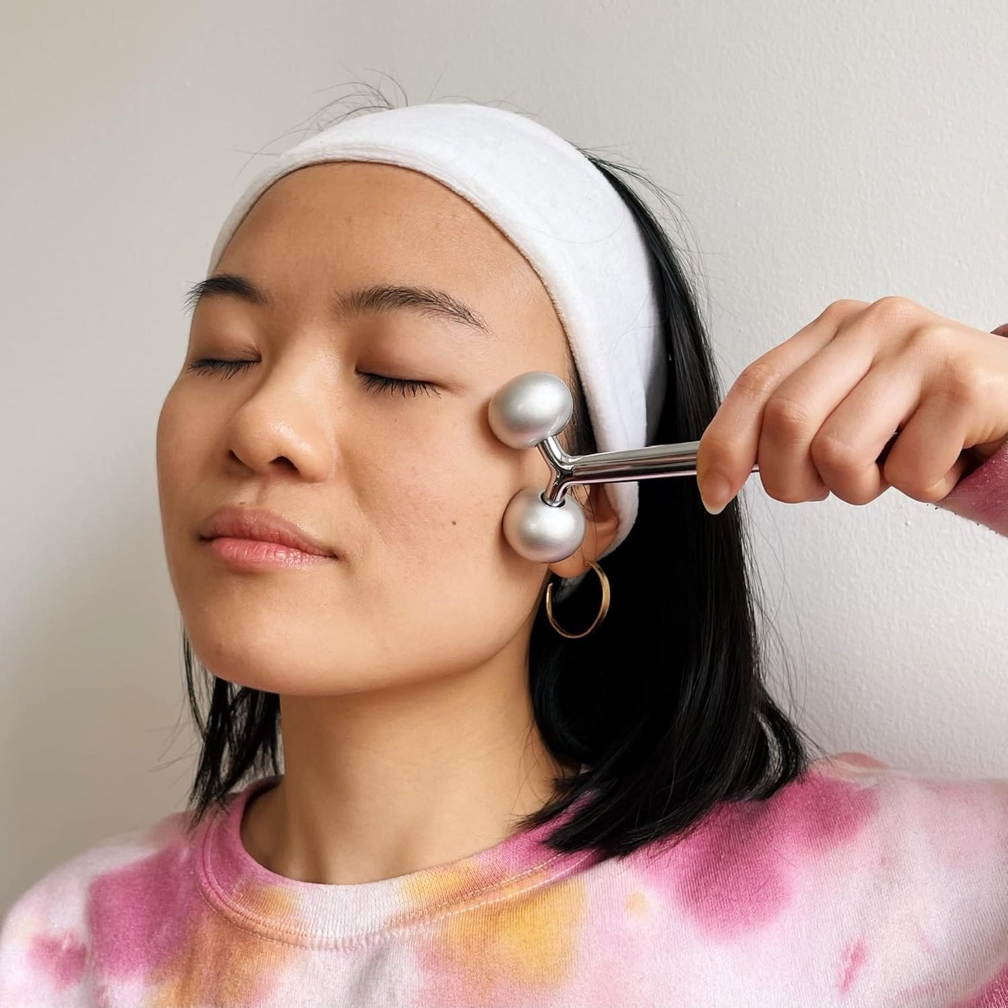Mei Apothecary Face Roller Skin Care Tool | SKINSCULPT Face Massager Tool | Natural, Non-Toxic Sculpting Tool for All Skin Types | Relieves Facial Tension & Rejuvenates Skin