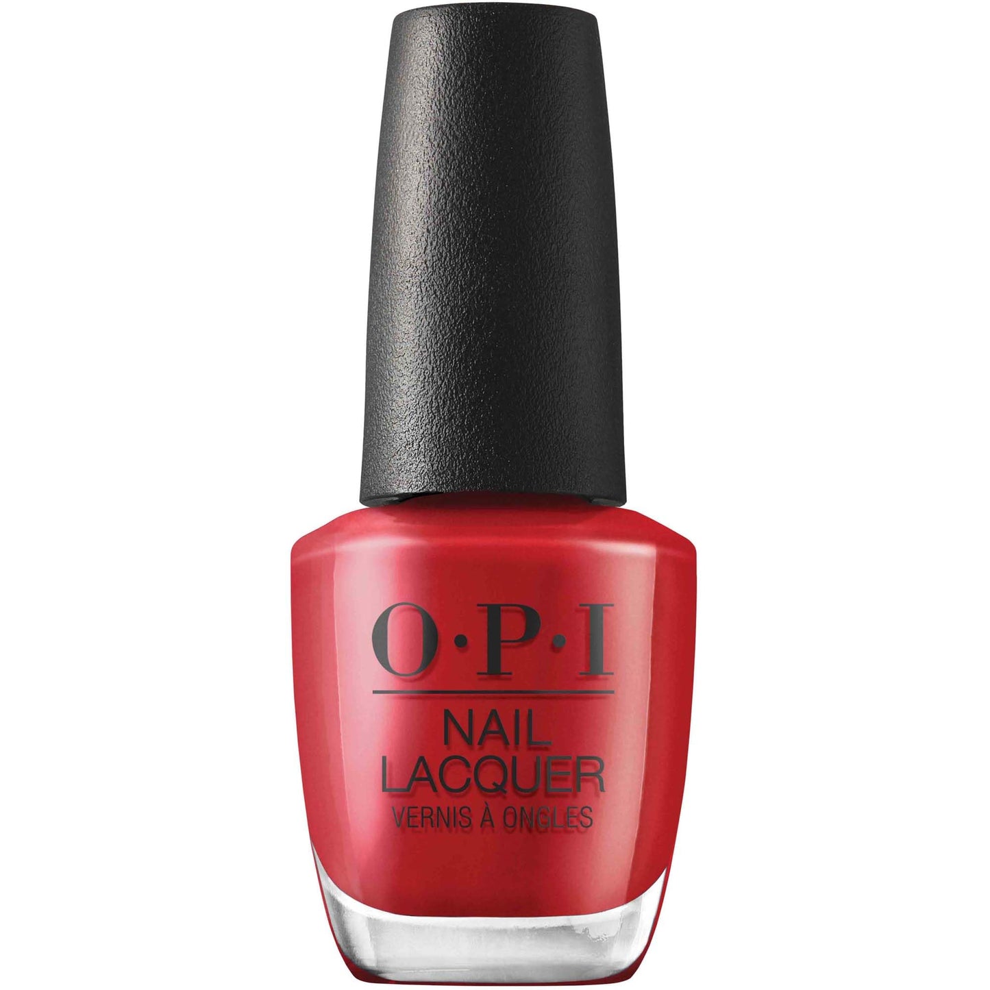 OPI Nail Lacquer Nail Polish | Opaque Light Red Crème Chip Resistant Nail Polish | Fast Drying, Streak Free