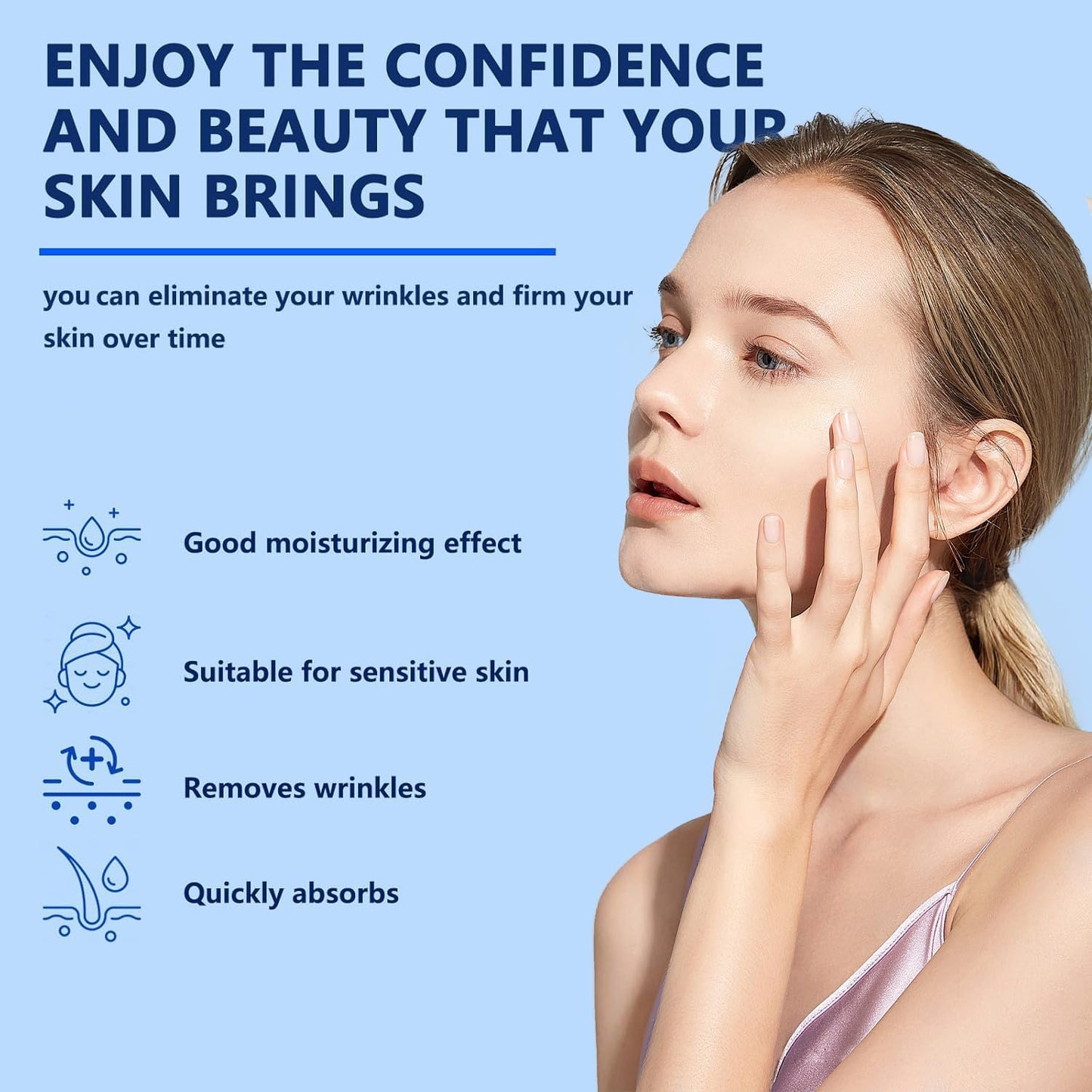Face Lifting Serum - Liquid Solution for Wrinkles & Fine Lines | Hydrating & Firming (30ML, 2-Pack)