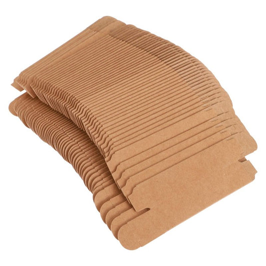 EXCEART Kraft Paper Lipstick Packaging Boxes 50 Pieces 3.3 X 0.8 X 0.8 Inch Durable Small Gift Boxes for Lipstick Lip Balm Lip Gloss Storage