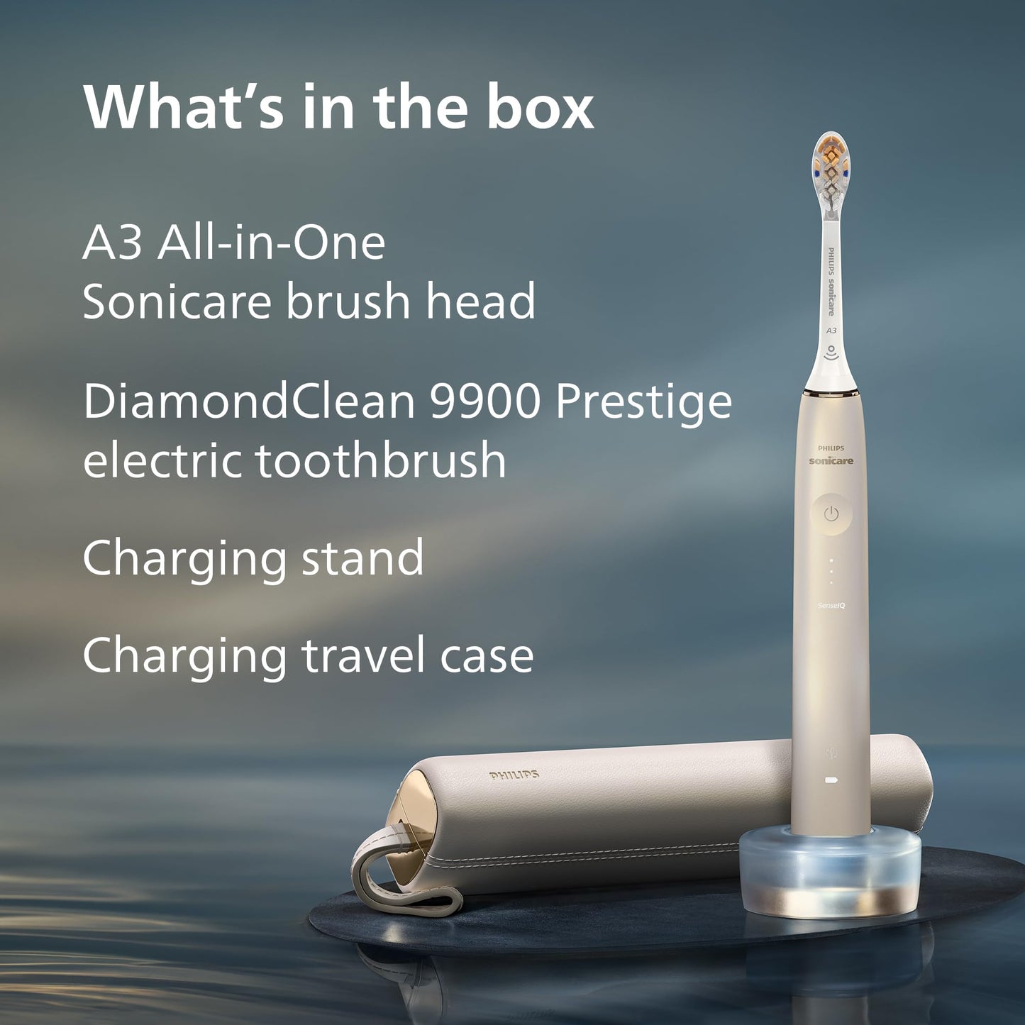 Philips Sonicare 9900 prestige electric rechargable sense iq exceptional care