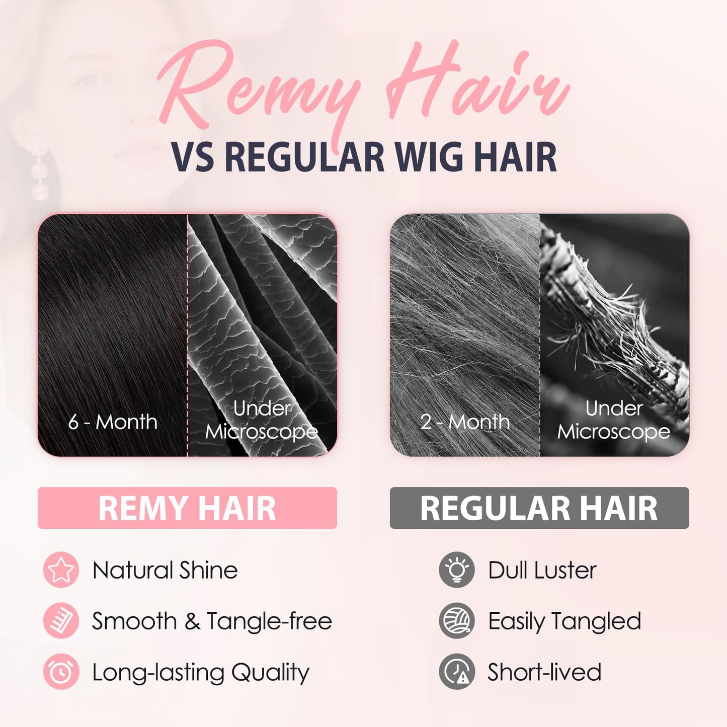 TESS 3 PCS Hair Extensions Clip ins Real Human Hair Straight Hair Extension for Women Soft Lace Wefts Invisible Clip in 16 Inches Natural Black