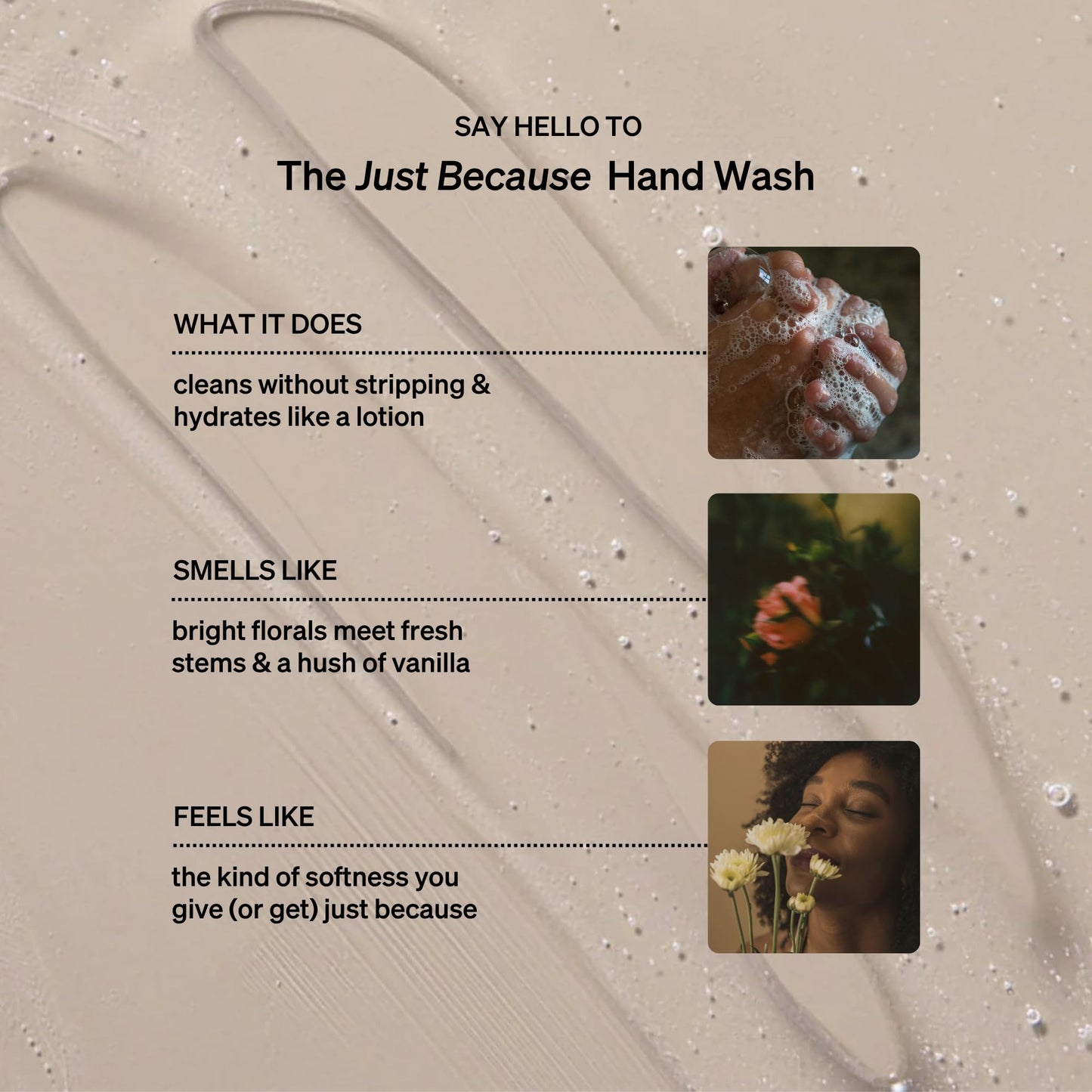Loved01 Hand Wash, John Legend Skincare, Liquid Hand Soap, Gentle & Hydrating, Cruelty-Free, Oprah's Favorite Things, with Nourishing Oils, Just Because Soft Floral Scent, 2-Pack (15 oz each)