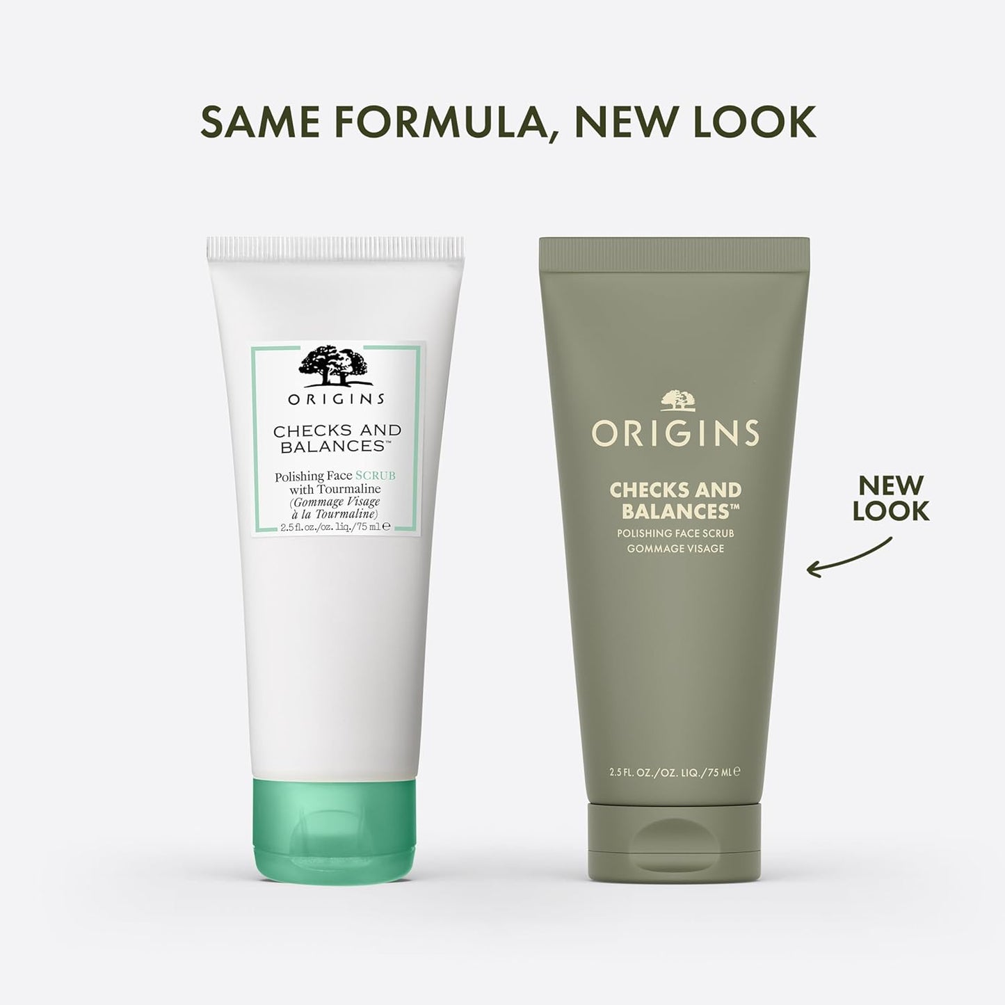 Origins Checks and Balances Polishing Face Scrub - Gently Exfoliates Skin & Minimizes Pores | 2.5 Fl Oz