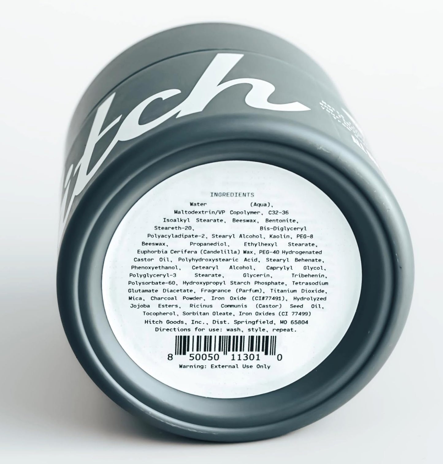 Hitch All Day Clay Medium Hold Matte Finish Hair Clay Pomade for Men