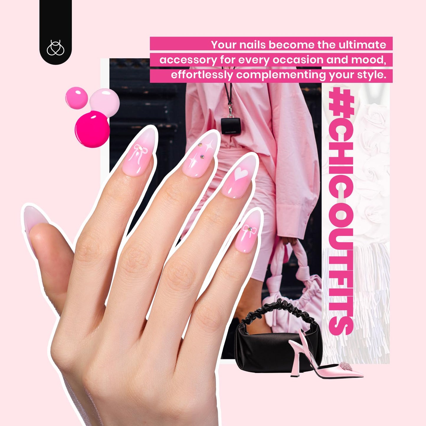 Beetles Gel Nail Kit with U V Light - 75PCS Chic Outfits 45 Colors Gel Nail Polish Set All Season Nail Kit with 5PCS Base Top Coat Soak Off at Home Nails Kit Perfect Manicure Tool Set Gifts for Women