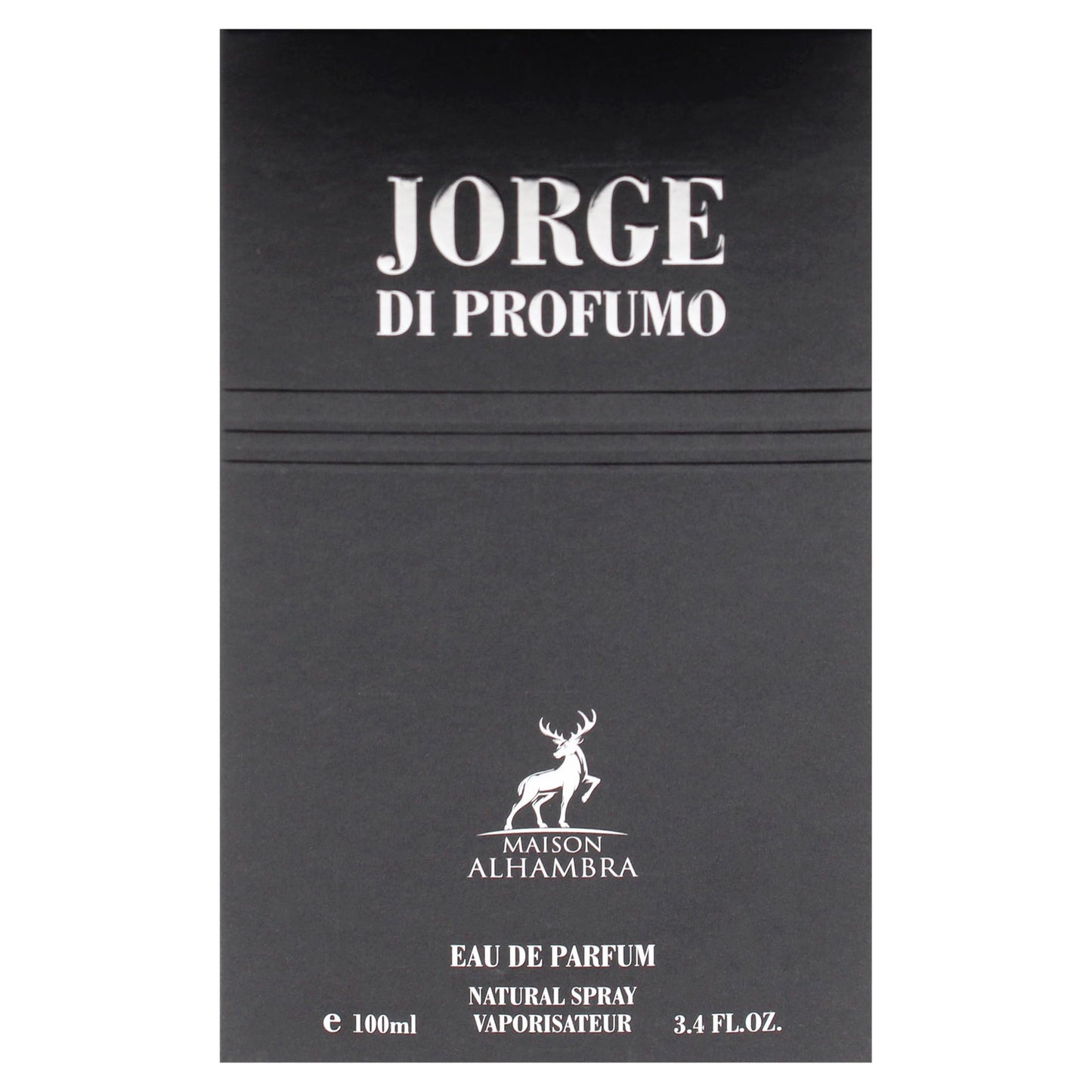 Jorge Di Profumo by Maison Alhambra for Men - 3.4 oz EDP Spray