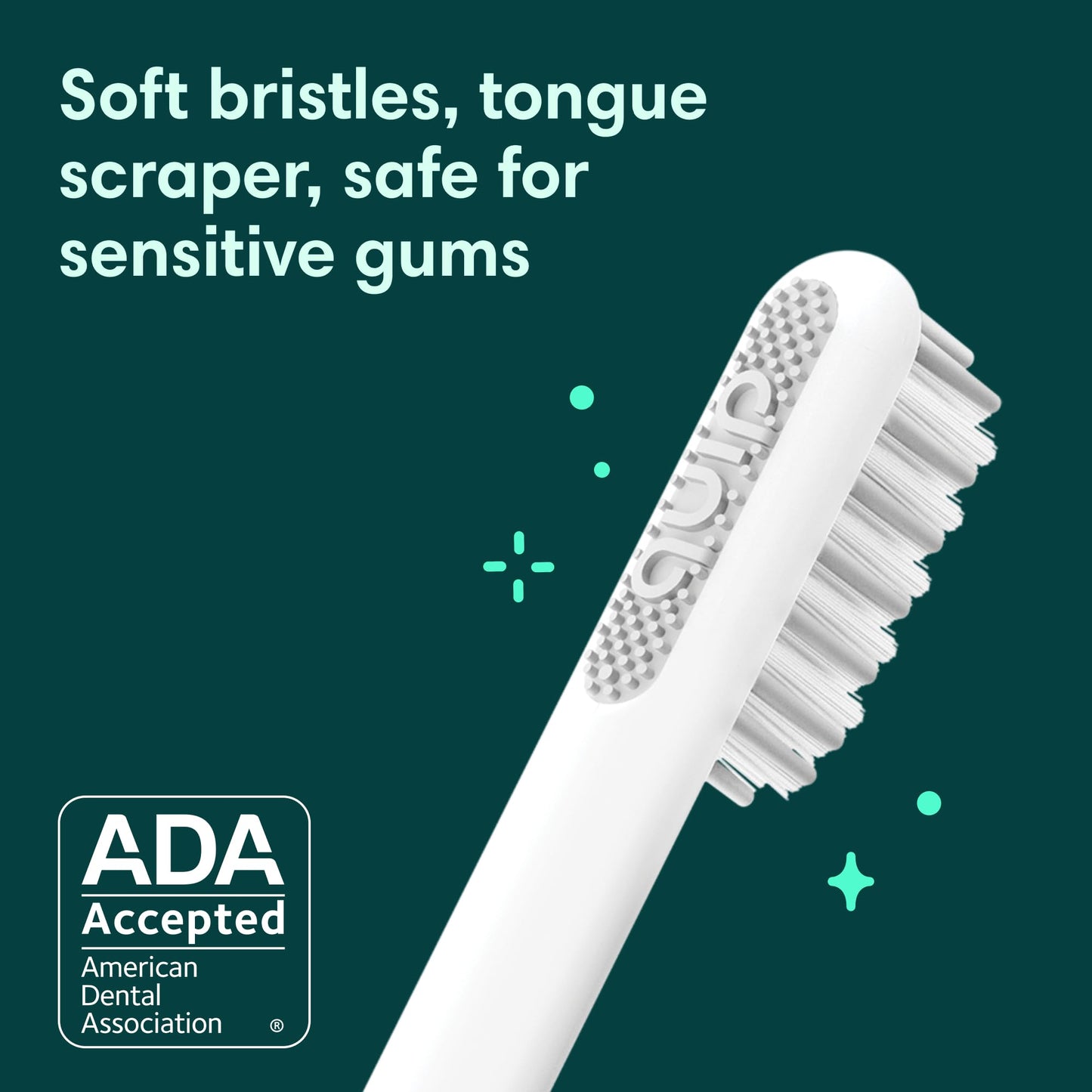 Quip Sonic Toothbrush for Adults - Timed Electric Toothbrush with Cover - Replaceable Brush Head, Soft Bristles, Metal Handle, 3 Month Battery Life - Travel Toothbrush - Pink