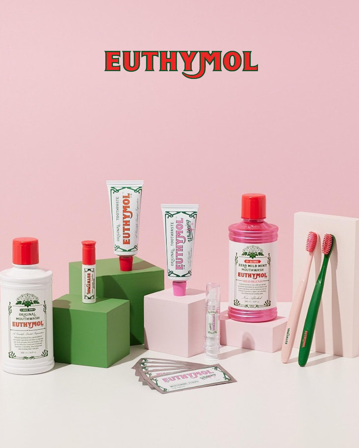 Euthymol Original Toothbrush (Classic, 6 Count) - Extra-Large, Wide, Soft Bristles for Sensitive Teeth, Gums. Effective, Gentle, Quick Cleaning.
