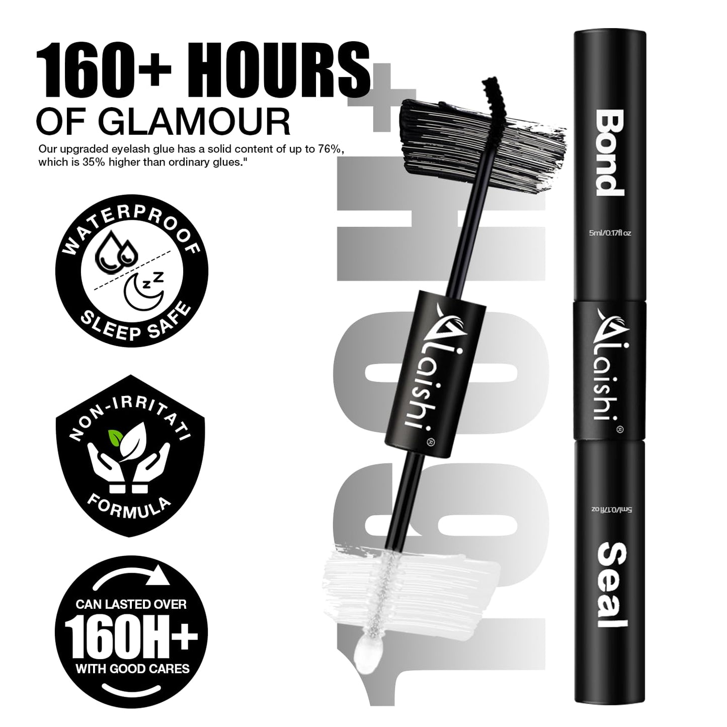 Lash Clusters Kit, DIY 3D Cluster Eyelash Extensions 10‑18mm,108pcs Fluffy D Curl Soft Natural Lashes with Lash Bond and Seal,Tweezers, Remover–Natural Fake Cat Eye Wispy Individual Clusters（211-5-L）