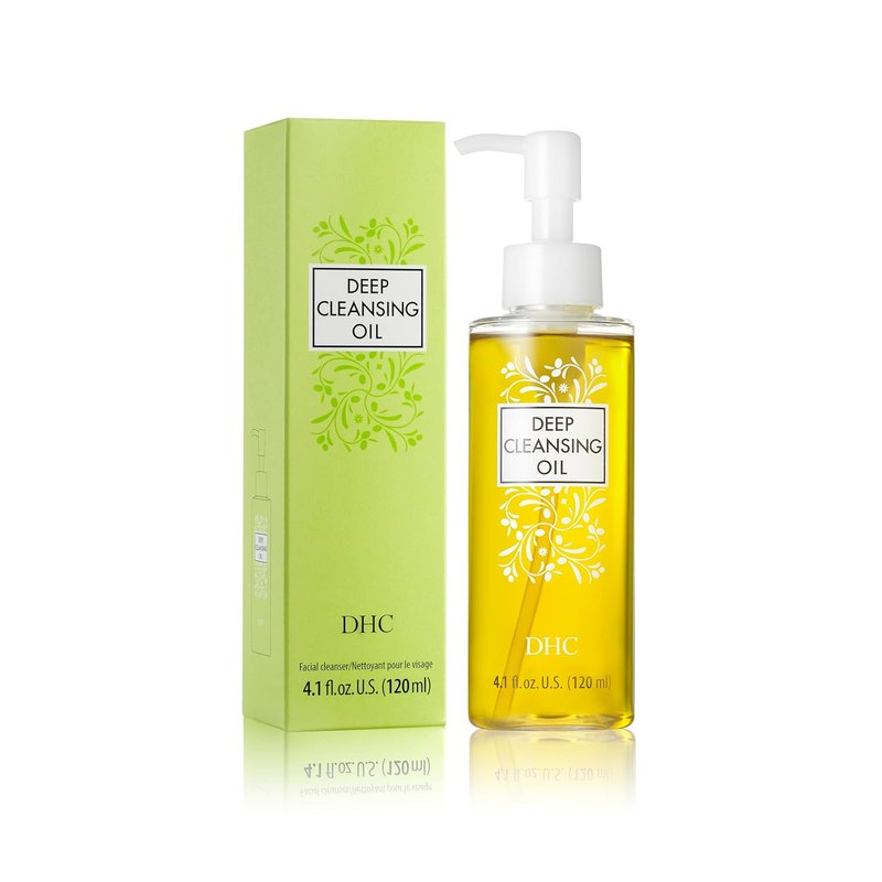 DHC Deep Cleansing Oil - Makeup Remover for All Skin Types | 4.1 fl. oz. Residue-Free Formula
