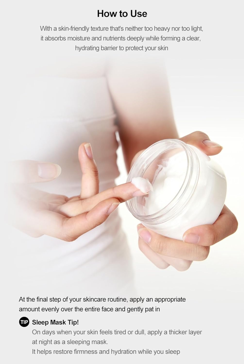 Moisture Cream - Lightweight K-Beauty Face Cream for Hydration | 50ml Daily Moisturizer for Makeup Prep