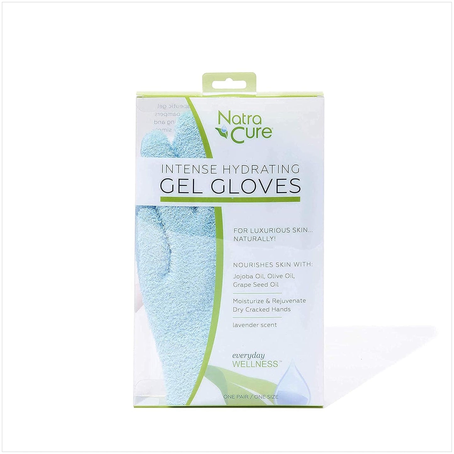 NatraCure 5-Toe Moisturizing Socks | Soft, Hydrating Fabric - Medium Size
