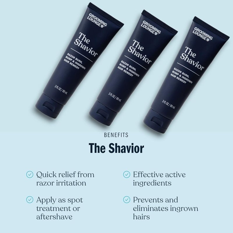 Shavior Post Shave Remedy | Soothing Treatment for Inflammation & Ingrown Hairs - 3 oz