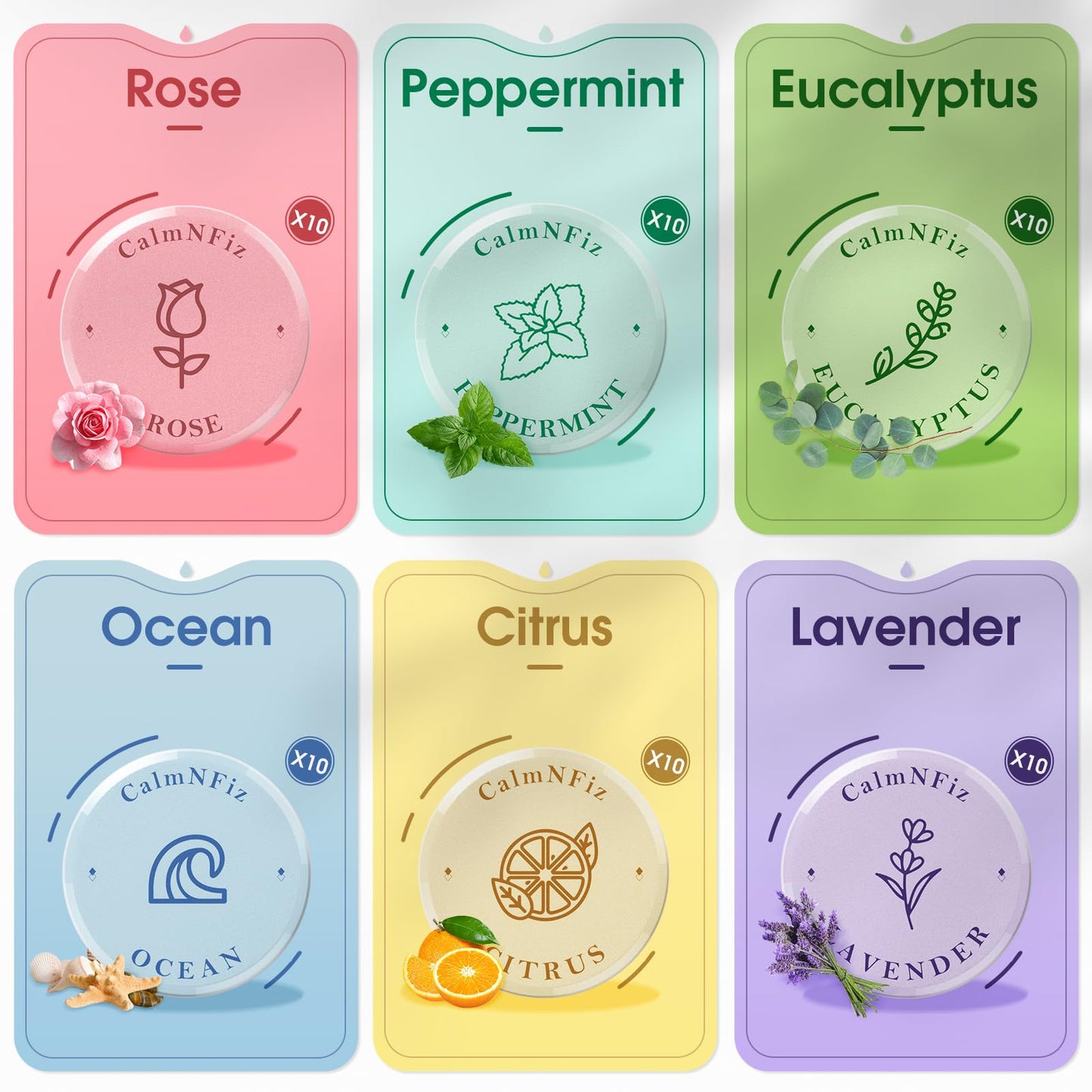 60 Pack Shower Steamers for Women Gift Set, Shower Bath Bombs with 6 Scents, Self Care Gifts for Wife, Easter Basket Stuffers for Women, Mothers Day and Birthday Gift Ideas