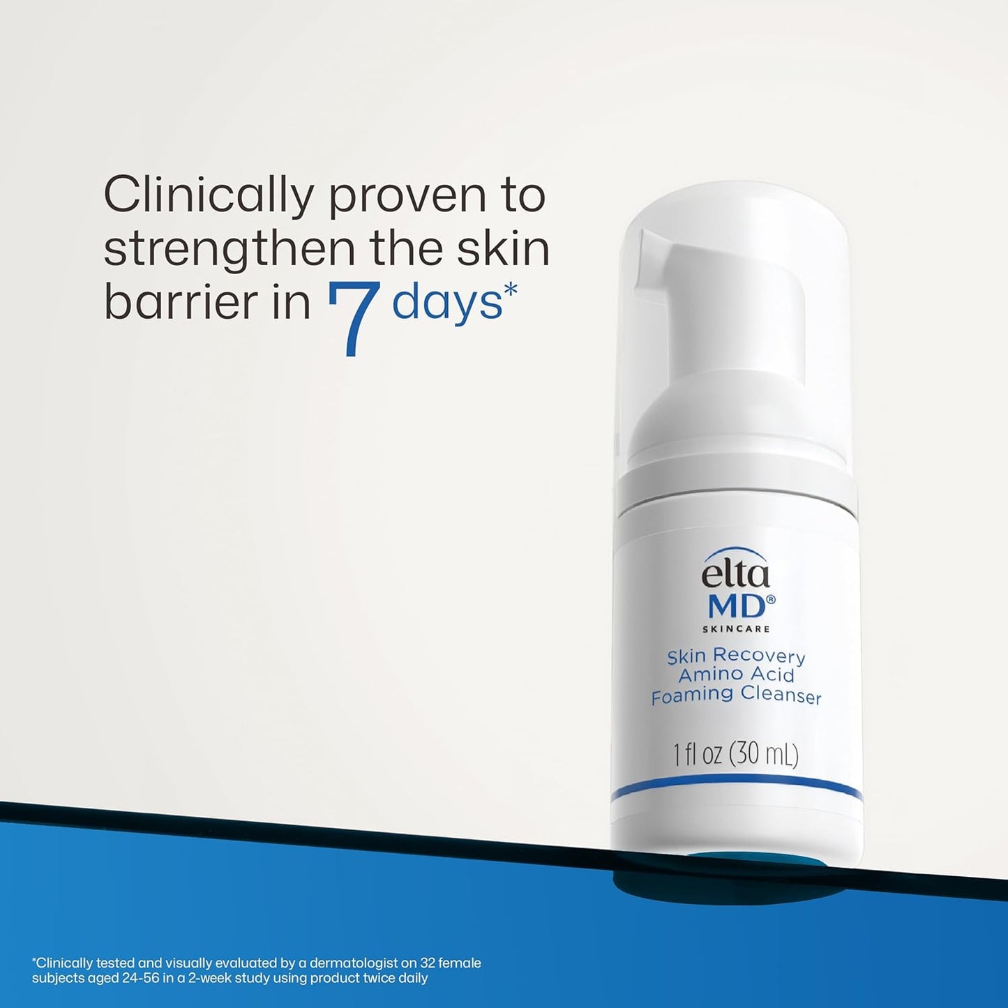 EltaMD Skin Recovery Amino Acid Foaming Facial Cleanser - Gentle Face Wash for Sensitive & Post-Procedure Skin