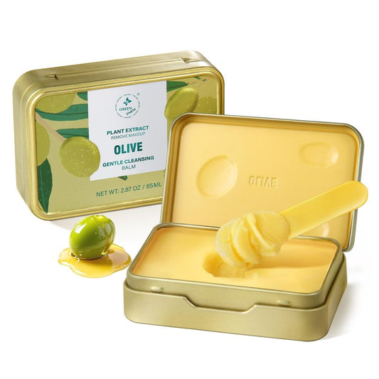 GREEN FARM Makeup Remover Cleansing Balm - Instantly Melts Waterproof Mascara & Long-Wear Makeup, No Residue, Gentle for Sensitive Skin