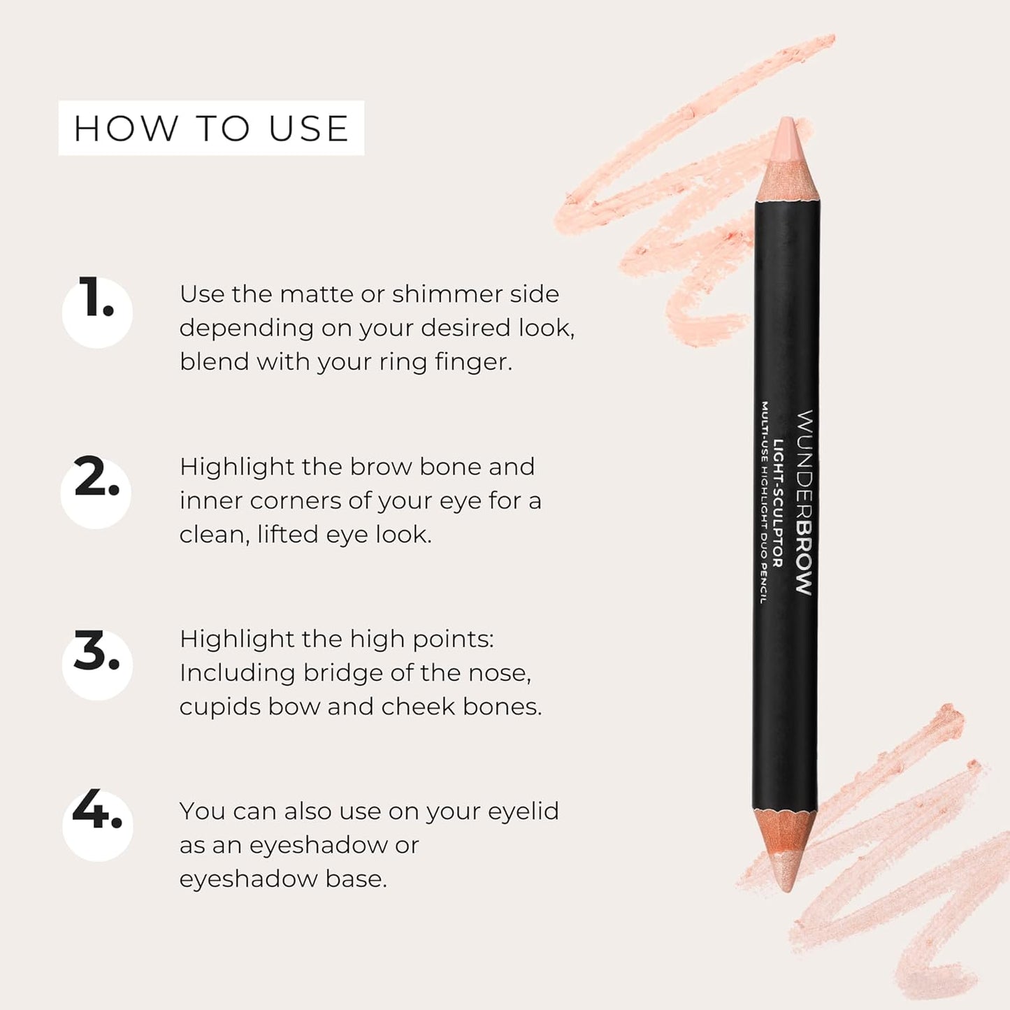 Highlight Duo Pencil - Light-Sculptor Dual-Ended Matte & Shimmer for Fair/Light Skin