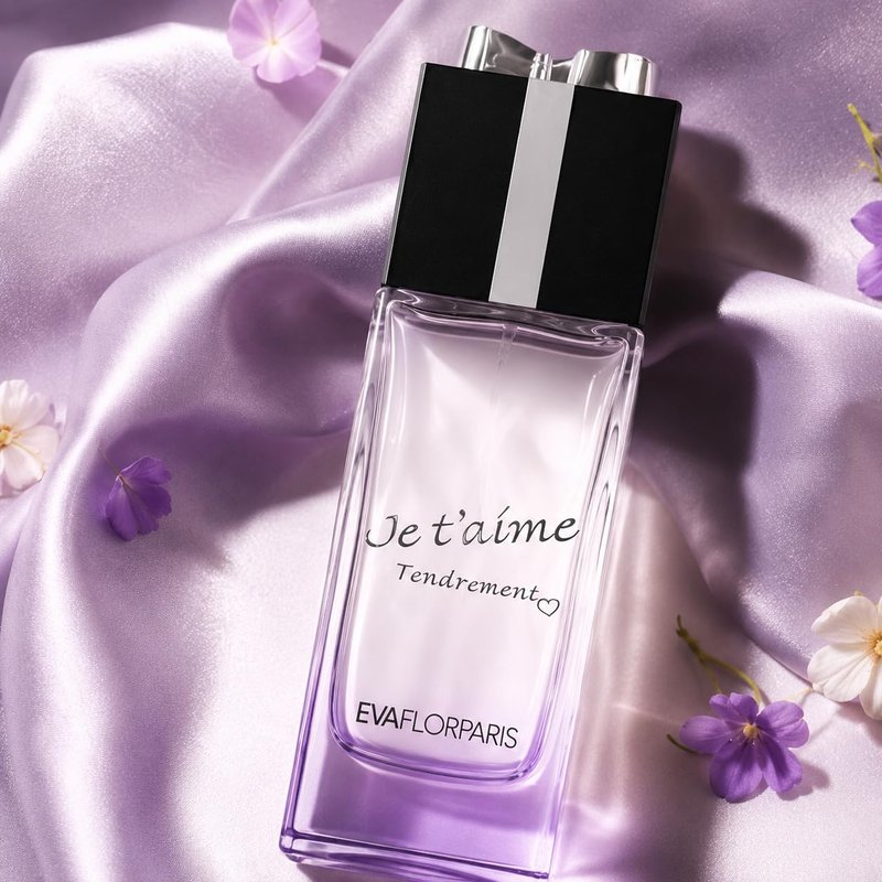 EVAFLORPARIS Je T’AIME Tendrement Eau de Parfum for Women - Sweet Fruity Scent with Lemon, Caramel & Vanilla | 3.4 Fl Oz Spray
