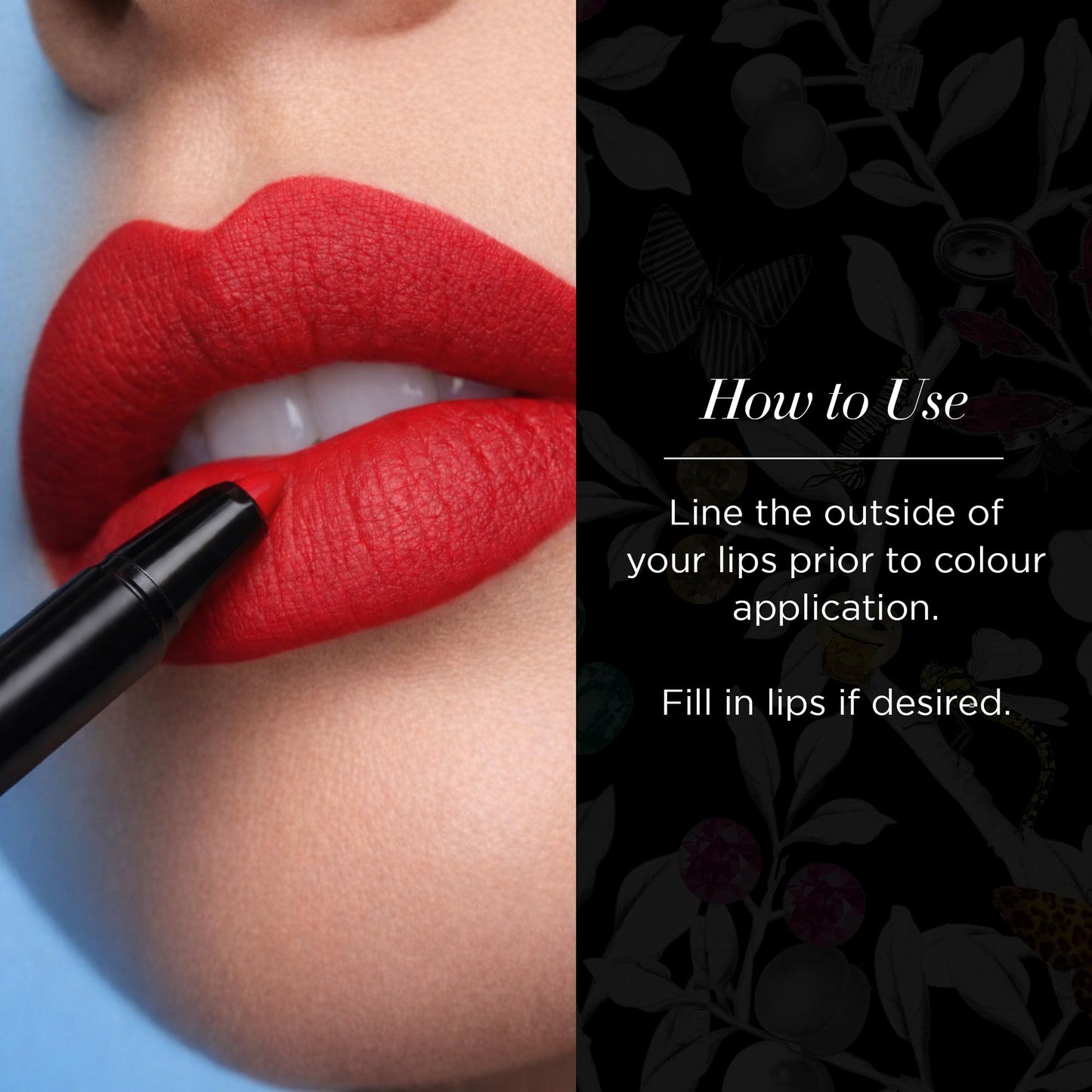 butter LONDON Plush Rush Lip Liner Pencil, Red Hot - High-Pigment, Easy-to-Blend Lipliner for Women Plumps, Shapes & Defines Lips - Water-Resistant Matte Finish Lipliner Pencil, Gluten-Free