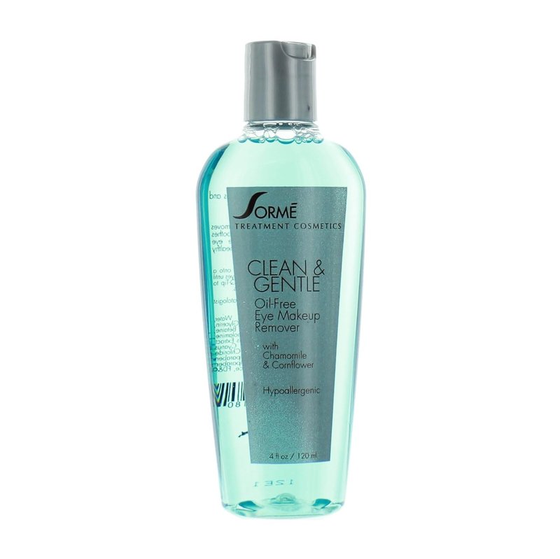 Sorme' Eye Makeup Remover - Oil-Free, Gentle Formula | 4 Fl Oz