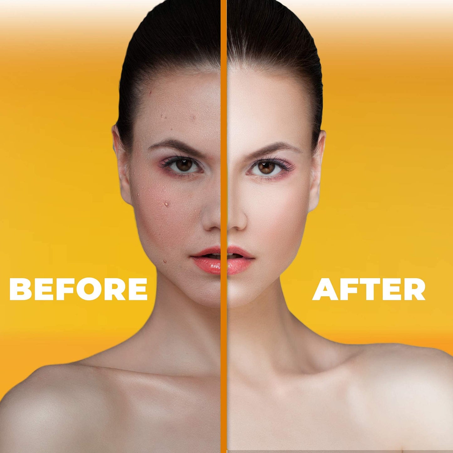 New York Bright & Lovely, Hyaluronic Acid Serum for Face | 1 Fl oz / 30 ml | Anti Aging, Anti Wrinkle, Spotless Treatment, Advanced Formula, with Vitamin C, For Women and Men