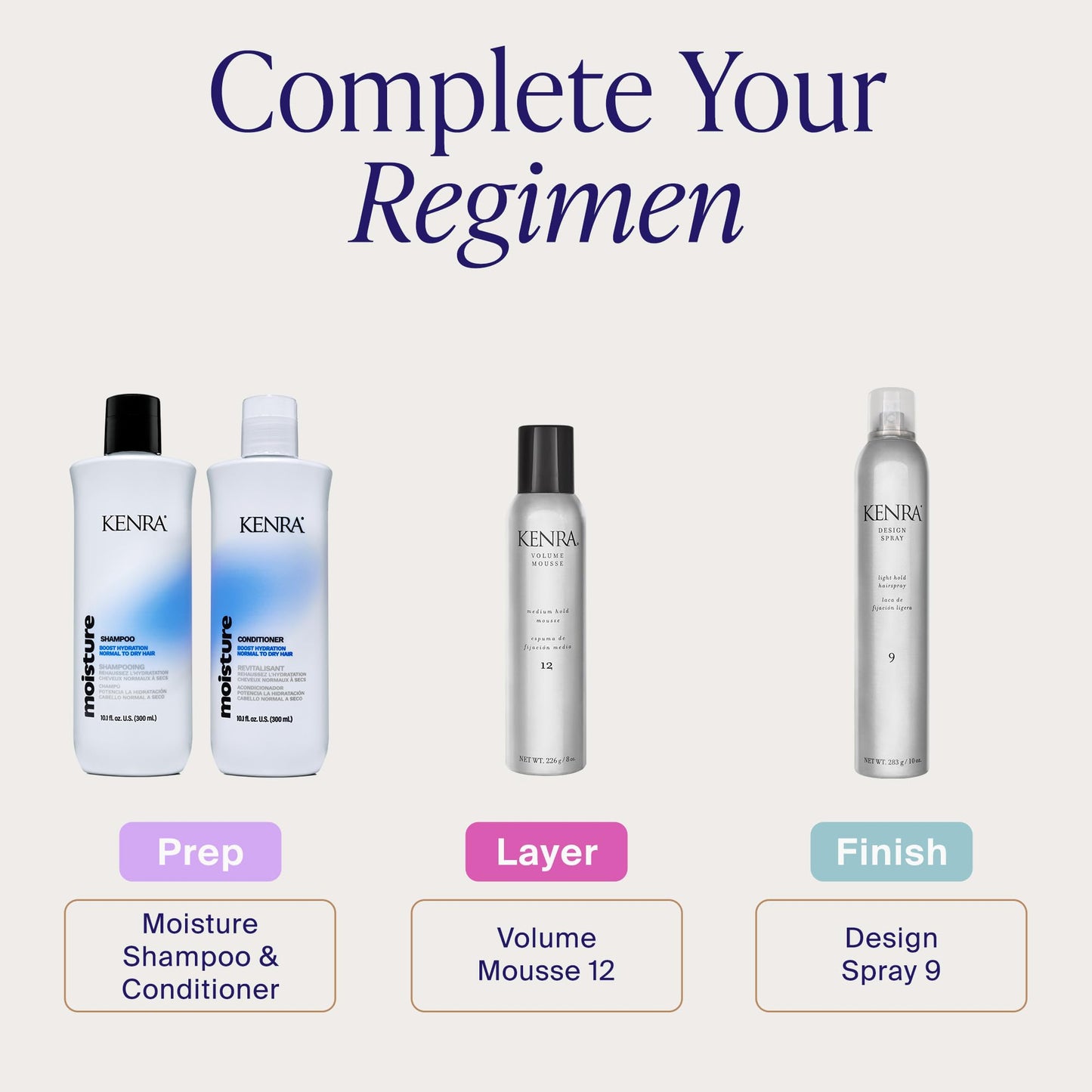 Kenra Professional Design Spray 9 | Light Hold Hairspray | Tames Frizz & Flyaways | Lightweight, Brushable Formula | All Hair Types | 10 oz