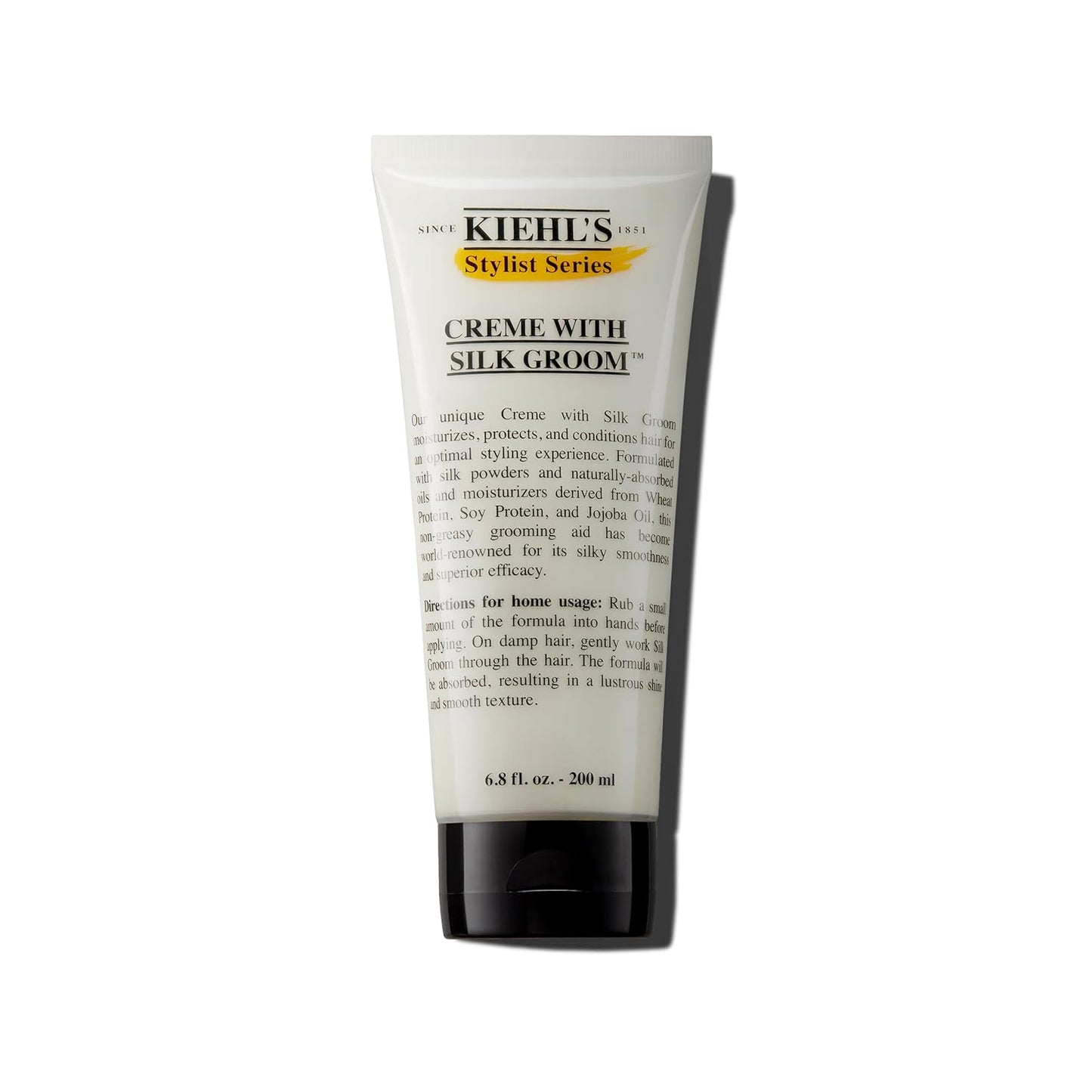 Kiehl's Hair Styling Cream - Non-Greasy Crème with Jojoba Oil for All Hair Types | 6.8 fl oz