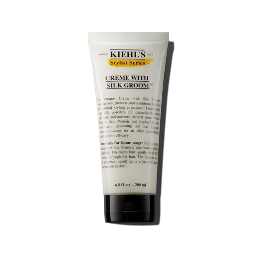 Kiehl's Hair Styling Cream - Non-Greasy Crème with Jojoba Oil for All Hair Types | 6.8 fl oz