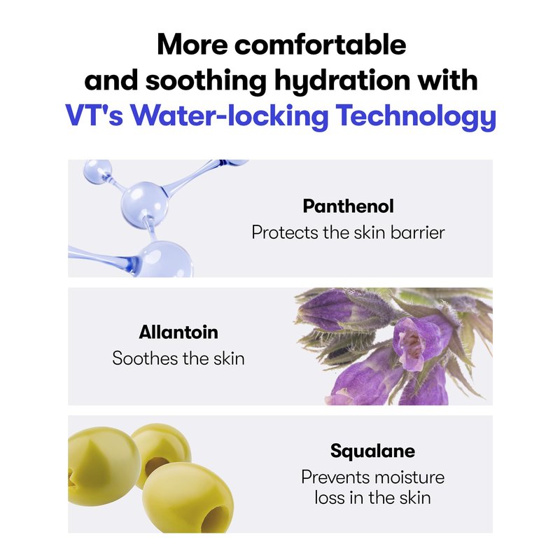 VT COSMETICS Glucamune Mask, Hydrating Vegan Sheet Mask for Face, Hypoallergenic, Fragrance-Free, for Dry & Sensitive Skin, Beta-Glucan, Glucosamine, Glass Skin Glow, Korean Skincare (10 pcs)
