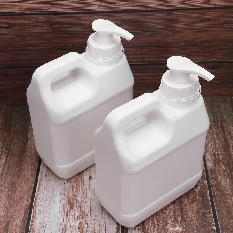 Cabilock Sterilization Liquid Pump Bottles 33.8Oz Refillable Cosmetic Containers with Leak-Resistant Gasket Anti-Theft Ring Easy Press for Travel Bathroom and Home Use