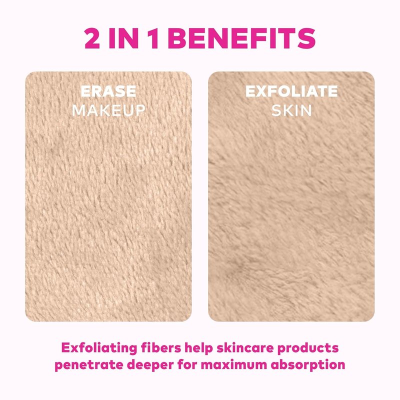 MakeUp Eraser 7-Day Set - Effortlessly Remove All Makeup with Water | Coastal Cowgirl, 7ct