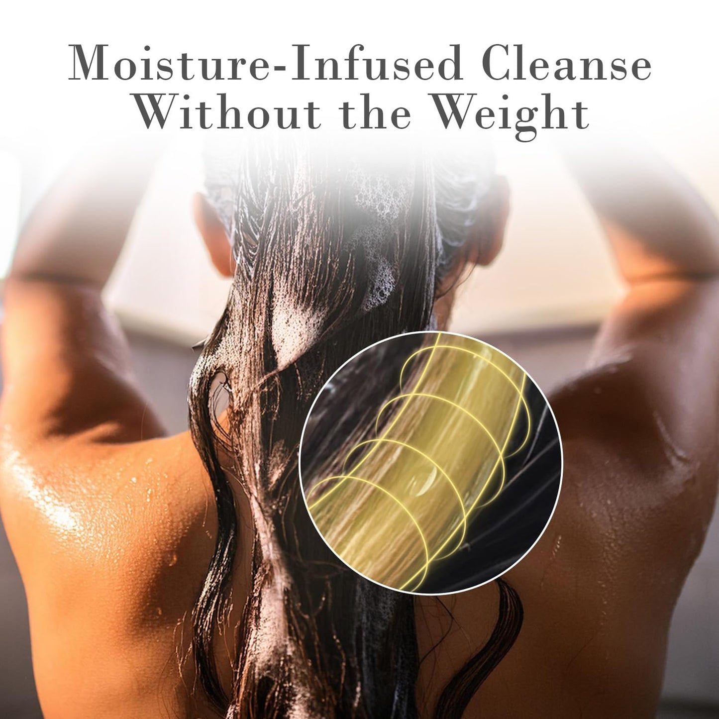 VoCÊ Natural Hydrating Shampoo for Dry, Frizzy Hair | Moisture-Infused Vegan Shampoo for Normal to Thick Hair | Non-Toxic, Cruelty-Free with Shea Butter, White Tea, Vanilla Cactus (8.5 oz | 250 ml)