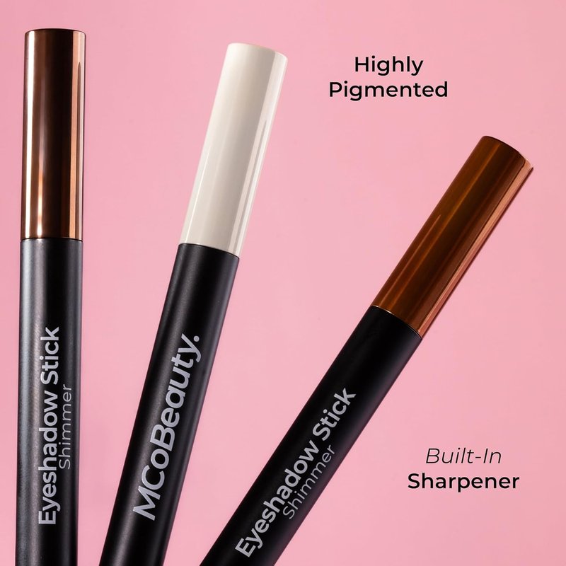 MCoBeauty Eyeshadow Stick - Chocolate Creamy Matte Eye Shadow Crayon | Multi-Use, Pigmented, Vegan Makeup