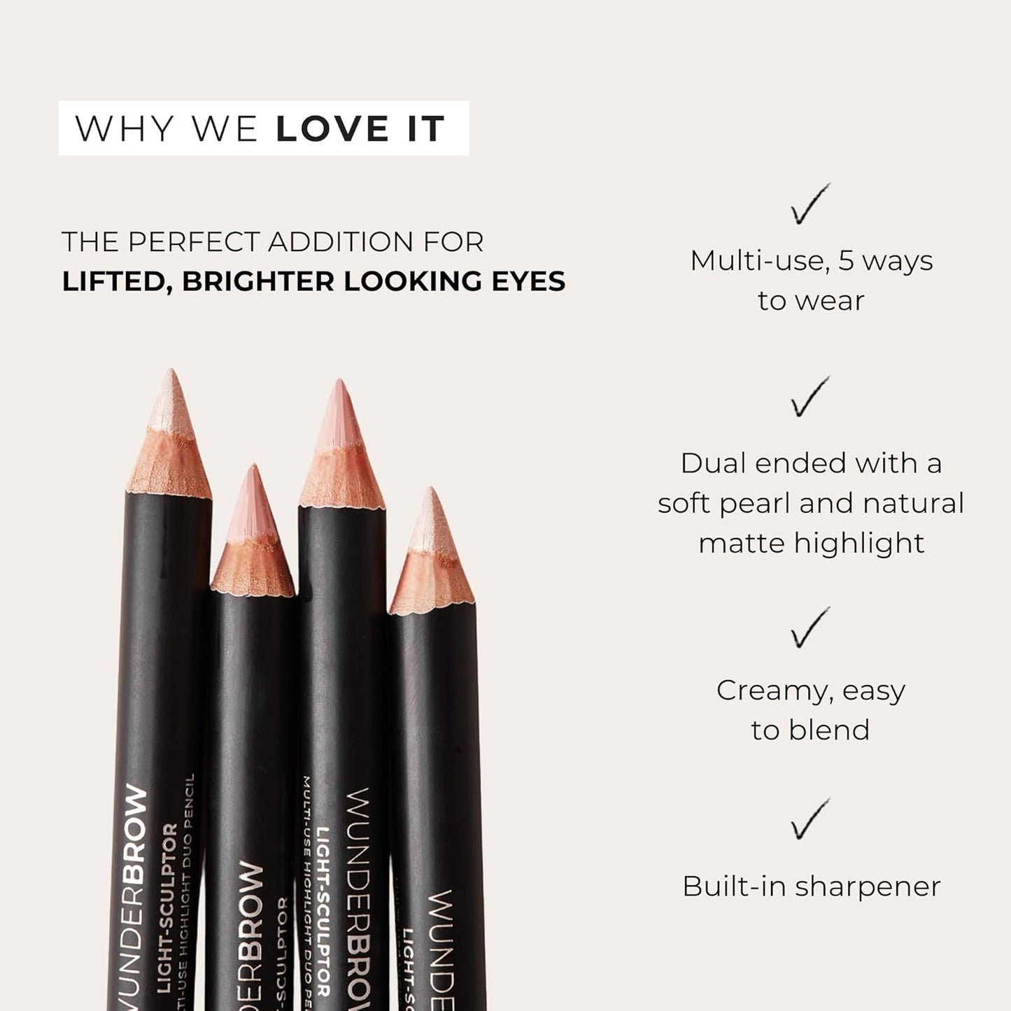 Highlight Duo Pencil - Light-Sculptor Dual-Ended Matte & Shimmer for Fair/Light Skin