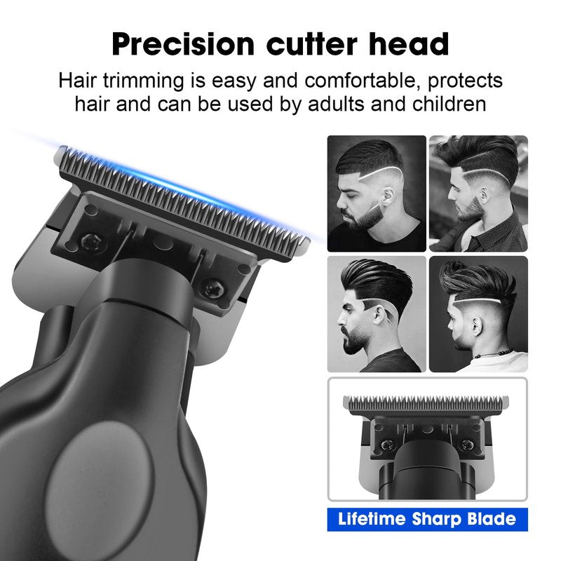 KEMEI Professional Hair Clipper for Men,Cordless Rechargeable Hair Clipper, Clipper and Trimmer for Hair Cutting, Haircut Clipper, Gift for Men