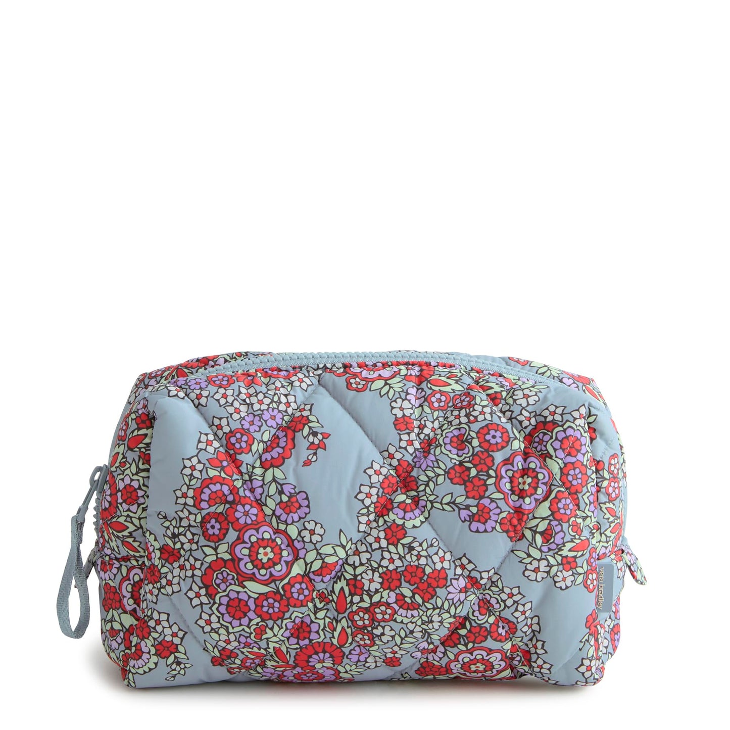 Featherweight Medium Cosmetic Makeup Bag, Paisley Bouquet, One Size