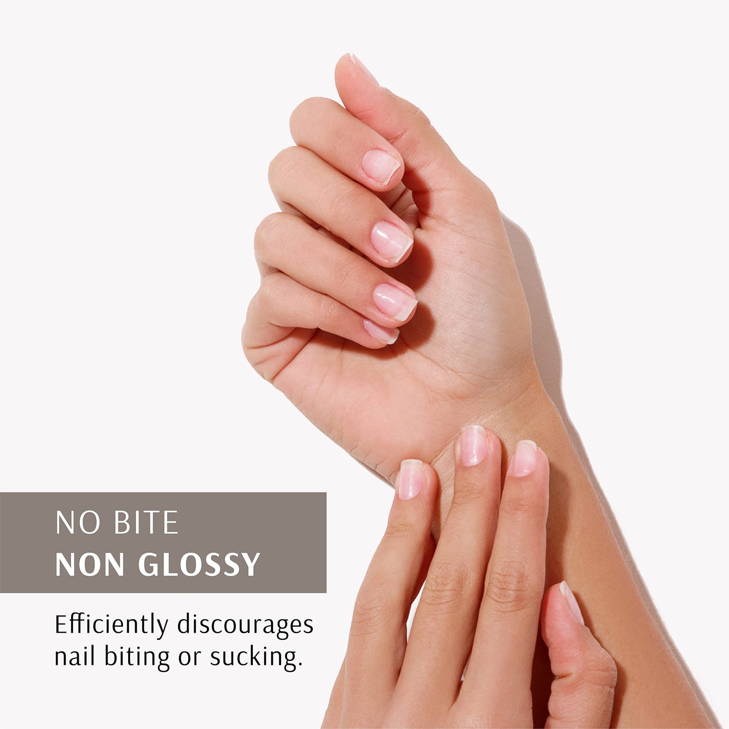 Eternal Stop No Bite Nail Biting Treatment | Bitter Nail Polish to Help Stop Nail Biting and Thumb Sucking, Clear Protective Nail Treatment