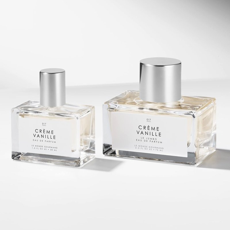 Le Jumbo Crème Vanille Eau de Parfum Spray - Creamy Apricot & Jasmine Scent | Vegan & Cruelty-Free, 2.5 fl oz
