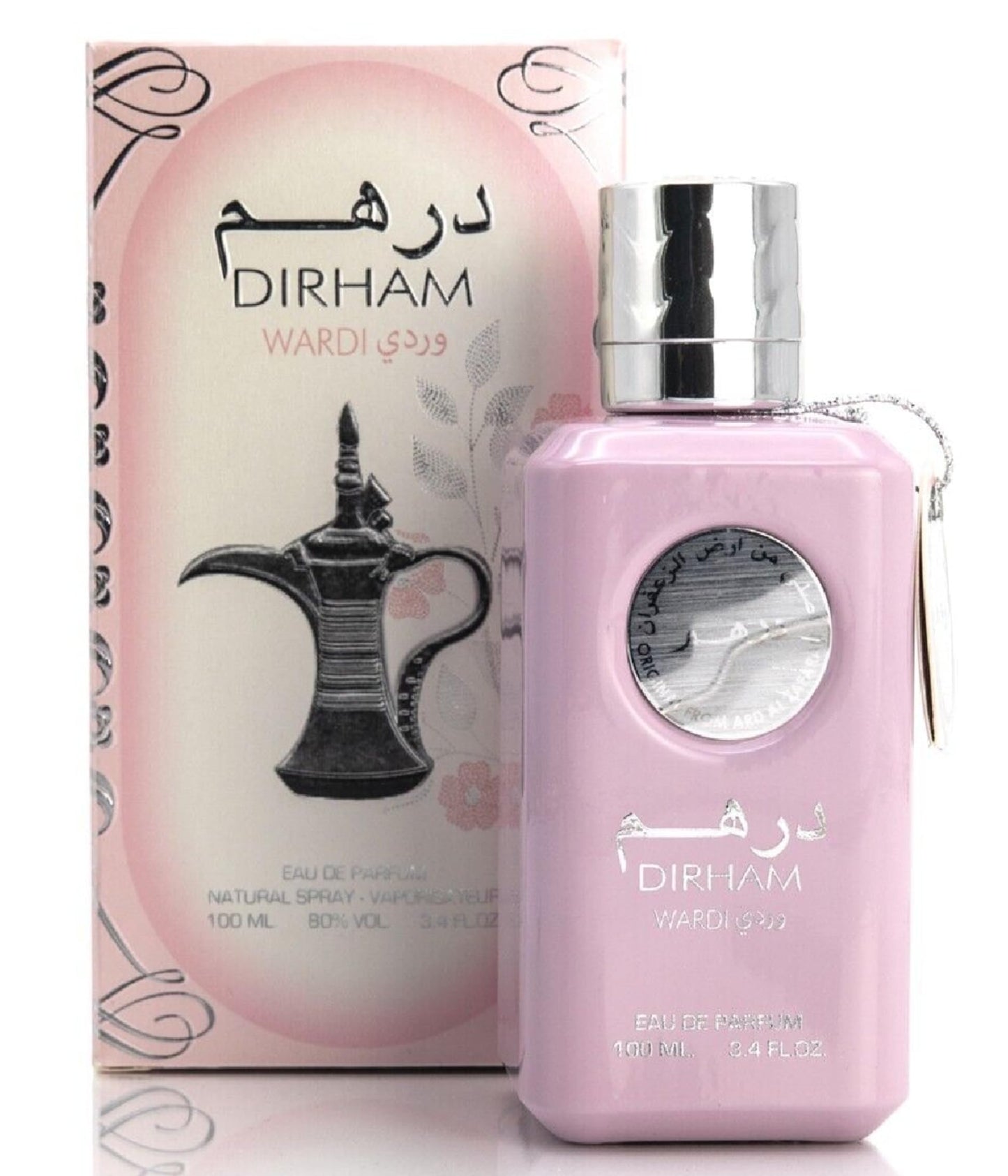 Dirham - Wardi by Ard Al Zaafaran for Unisex - 3.4 oz EDP Spray