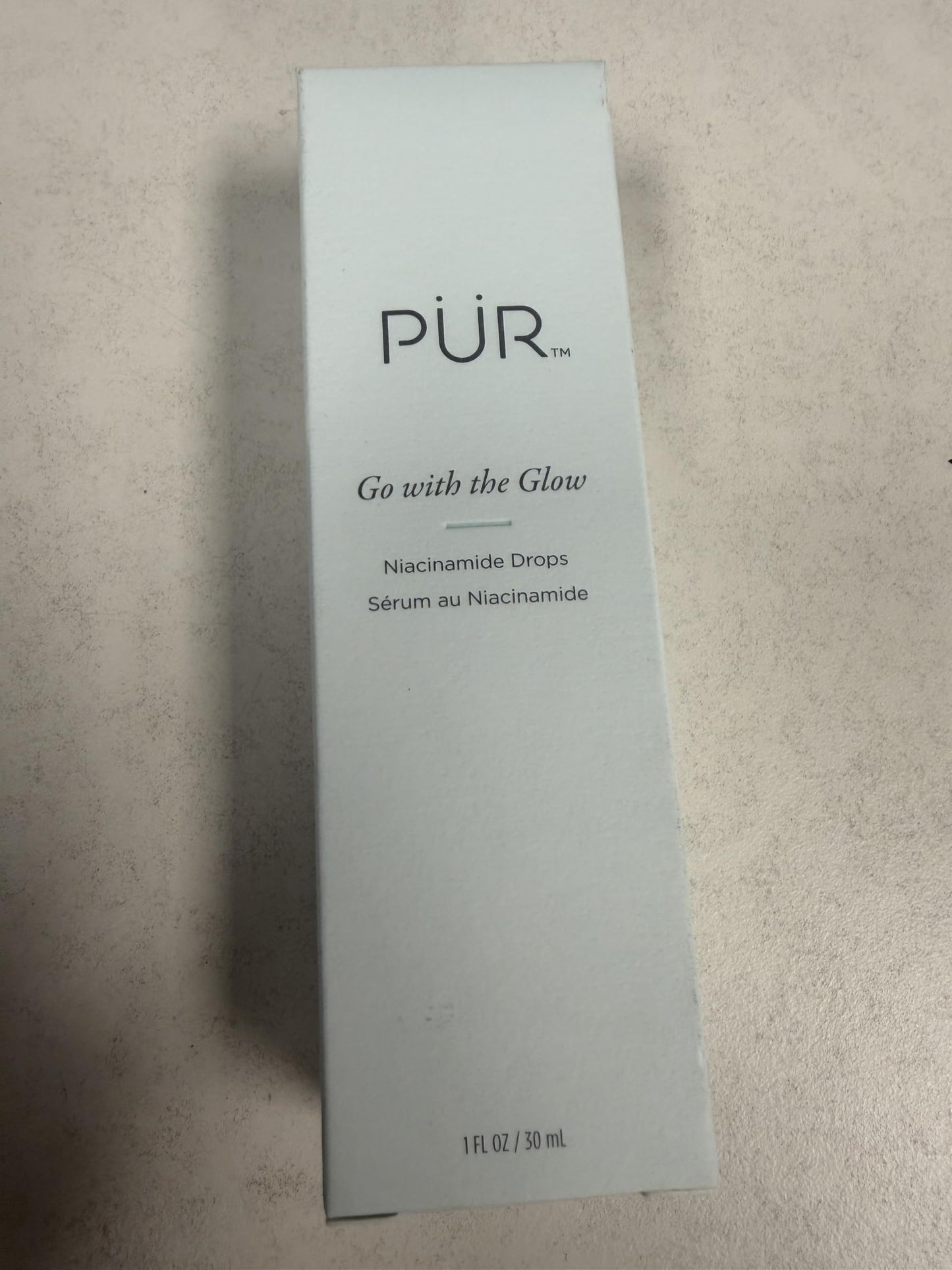PÜR Go with the Glow Niacinamide Drops, Improves Skin Hydration, Reduces Redness, Vitamin C, Cruelty, Paraben & Gluten Free, 1 oz.