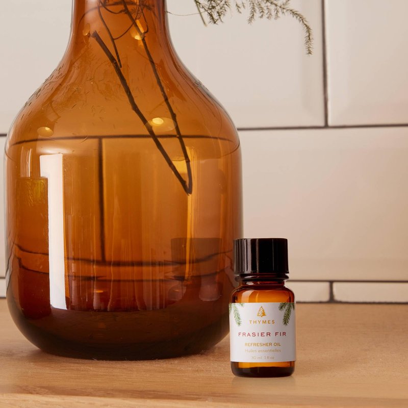 Thymes Frasier Fir Fragrant Refresher Oil - Aromatherapy Oil - Long Lasting Scent (1 fl oz)