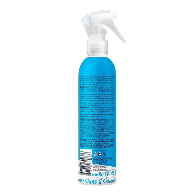Marc Anthony Bye Bye Frizz Silicone Free Leave in Conditioner, 8.4 Ounces