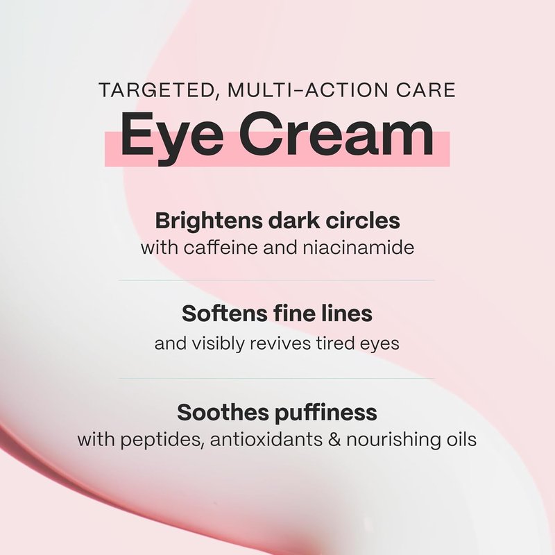 Mad Hippie Eye Cream - Anti-Aging Under Eye Treatment with Niacinamide & Vitamin C | 0.5 Oz