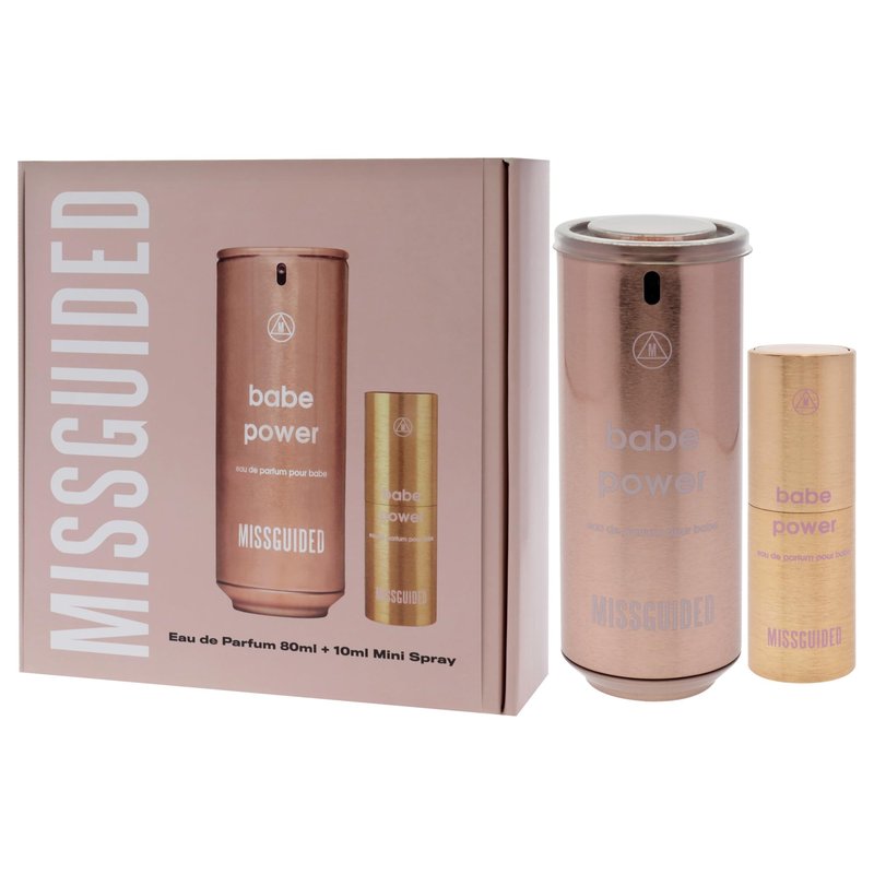 Babe Power by Missguided for Women - 2 Pc Gift Set 2.7oz EDP Spray, 0.34oz EDP Spray