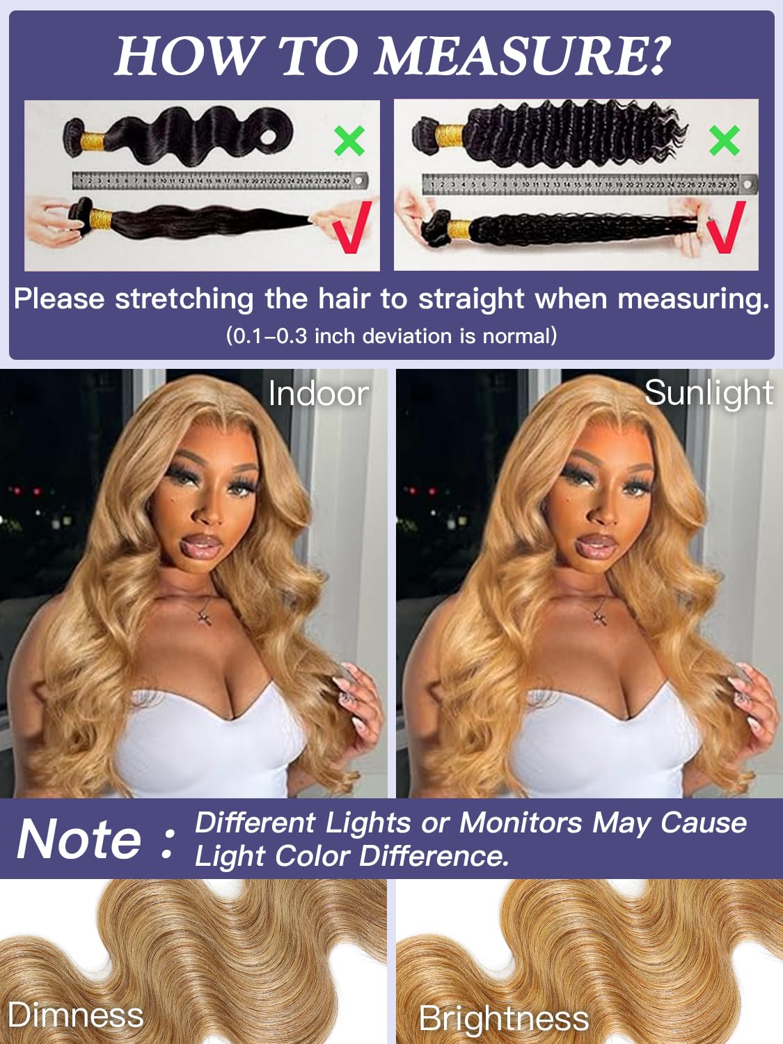 Two Tone Color T1B/30 Ombre Honey Brown Human Hair Bundles Body Wave, #T30 Ombre Light Auburn Brown Loose Wave Sew In Quick Weave Hair Tracks, 12A 100% Unprocessed Raw Brazilian Virgin Hair 12 Inch