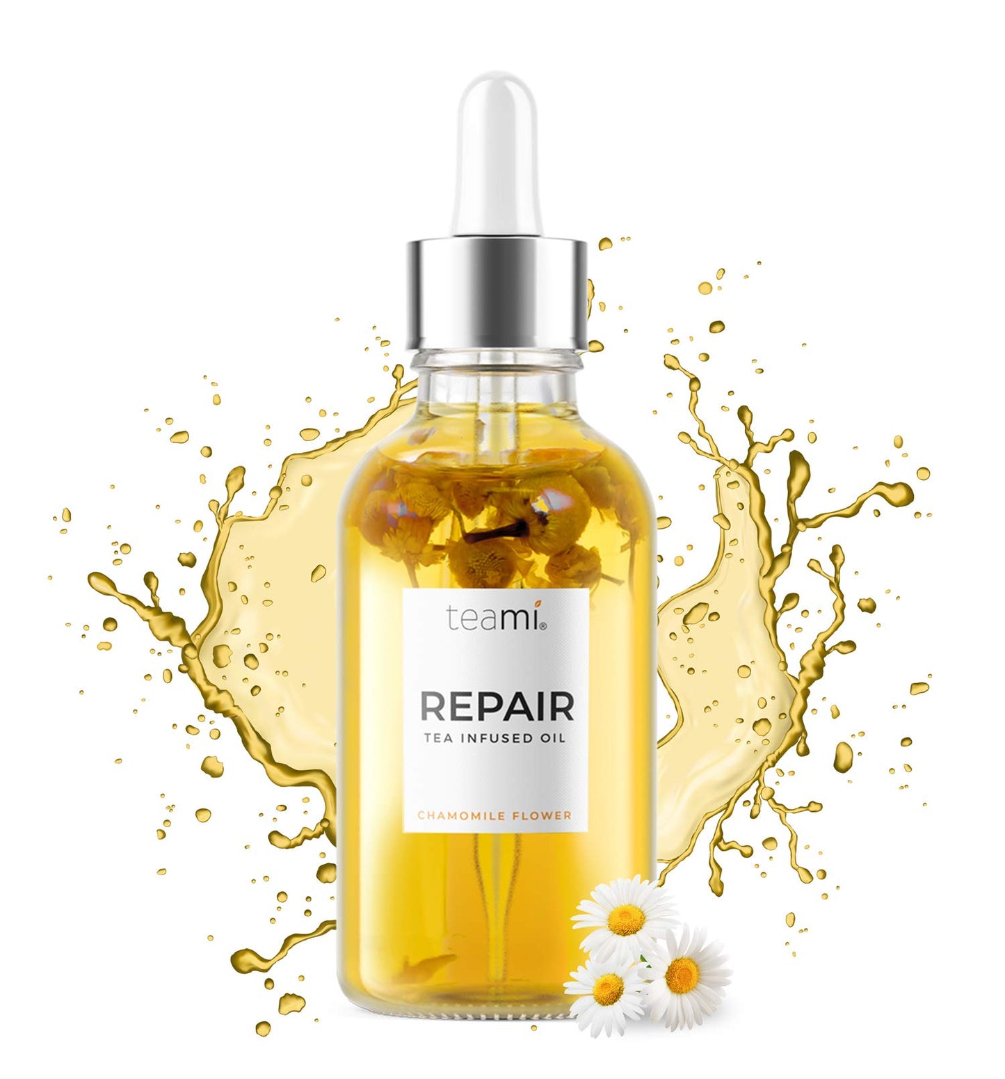 Teami Repair Jojoba Face Oil for Women with Coconut Oil, Camellia Seed & Vitamin E for Skin - Facial Oil Cleanser for Sensitive, Normal, Oily & Dry Skin (2oz)