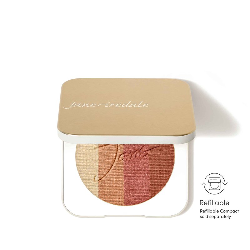 jane iredale PureBronze Shimmer Bronzer Refill, Multiuse Powder Complexion Enhancer with 4 Shades, Lightweight, Buildable, Breathable, Luminous Finish