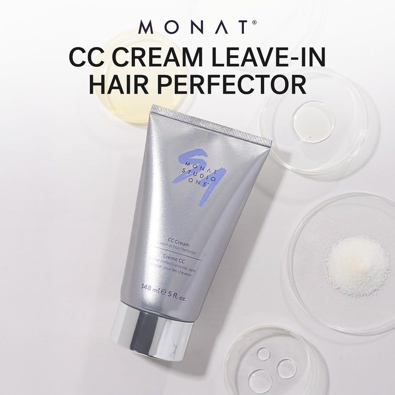 MONAT CC Cream for Hair – Multitasking Hair Treatment – Leave-In Hair Cream – Lightweight Hydrating Hair Care – Vitamin Infused Haircare – Daily Hair Moisturizer for All Types of Hair