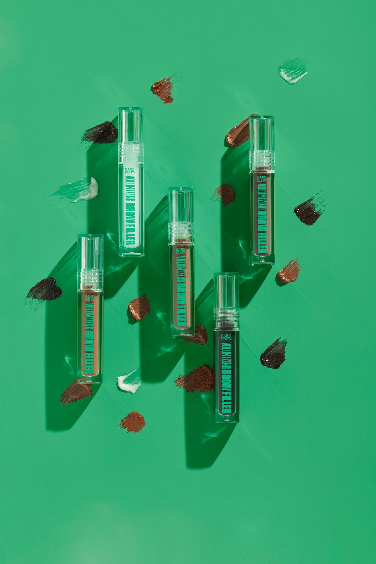 Babe Original Volumizing Eyebrow Filler For Thicker Brows - Tinted Brow Gel with Peptides & Biotin, Smudge Resistant Brow Mascara